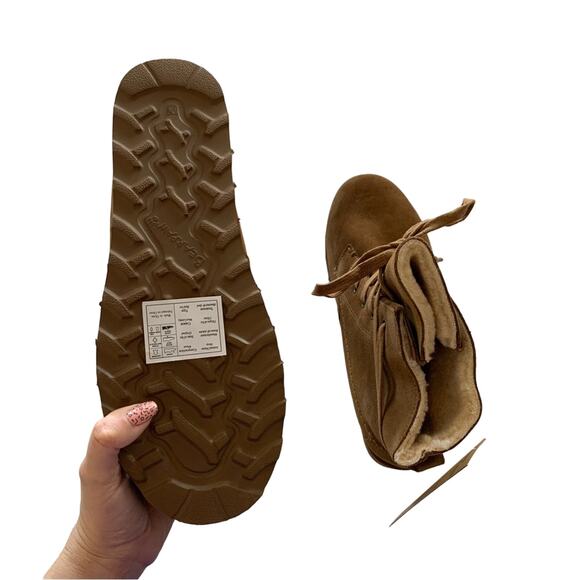 Bearpaw Women’s Krista Hickory Suede Lace Up Boots Size 10 - Picture 6 of 10